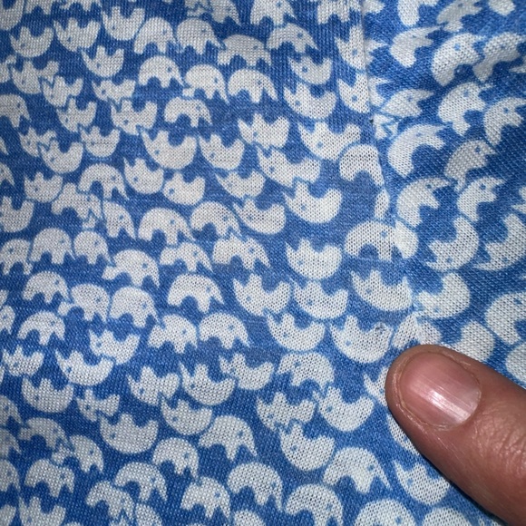 Tanner vintage elephant print lightweight button down long sleeve midi dress  8 - Picture 6 of 14